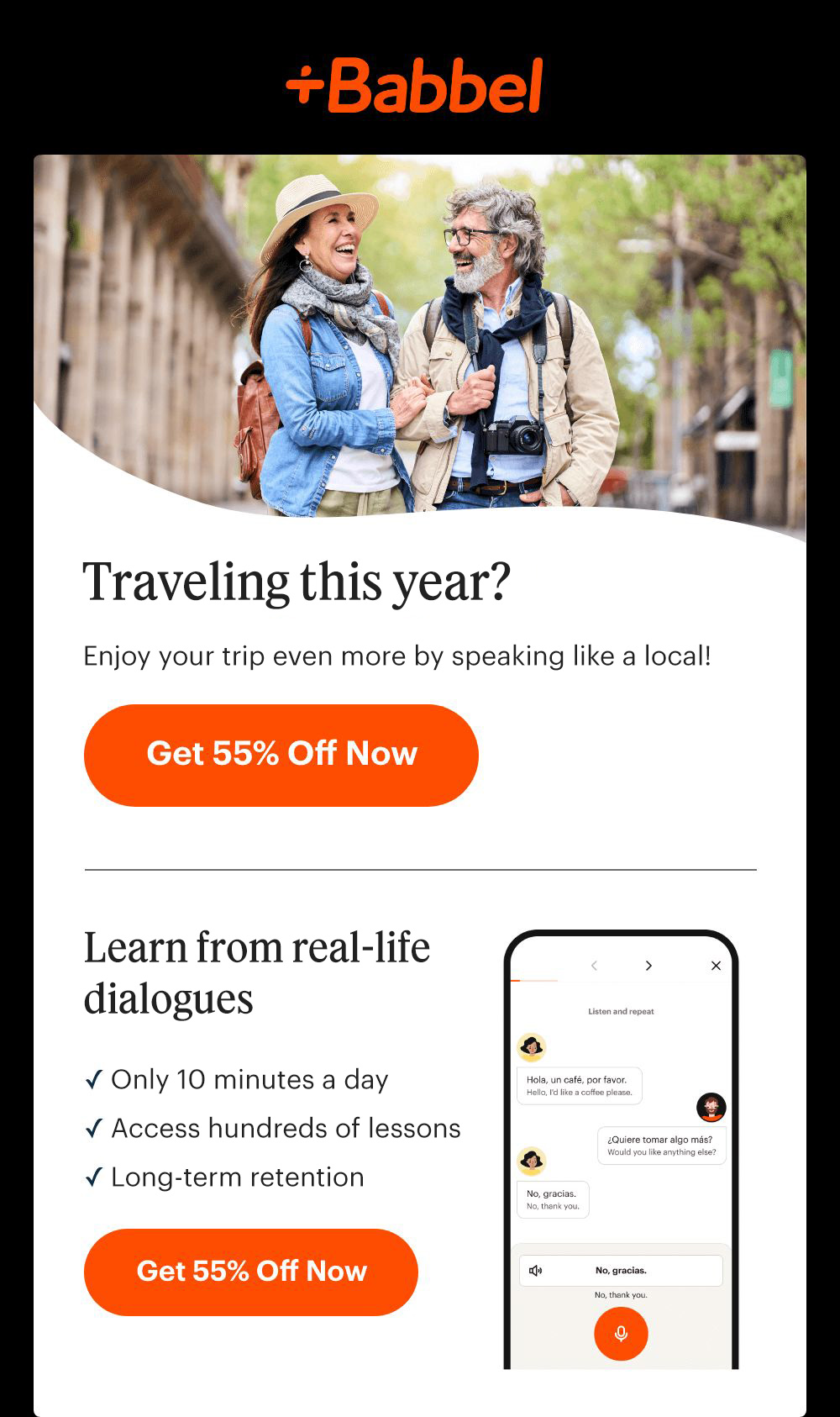 Learn from real-life dialogue